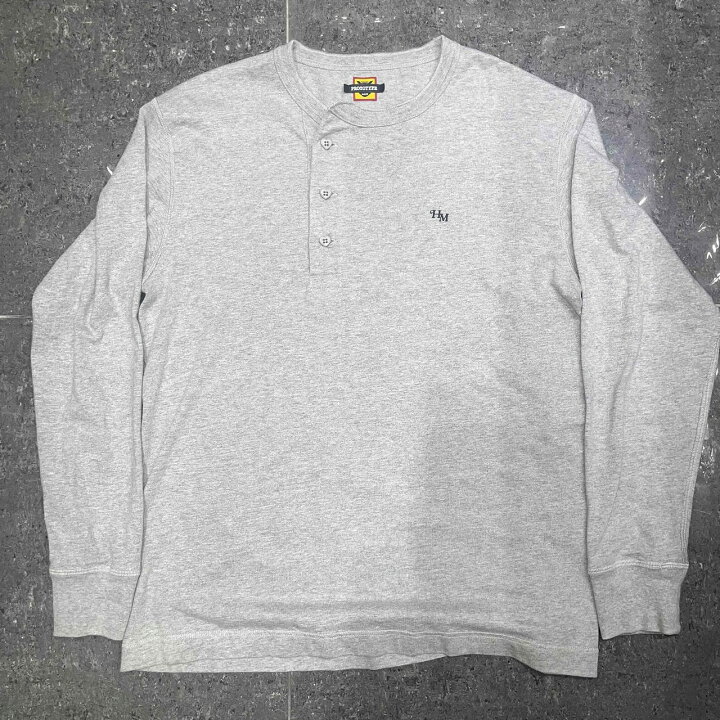 楽天市場】HUMAN MADE 24ss HENLEY NECK L/S TEE Lサイズ ヒューマン 