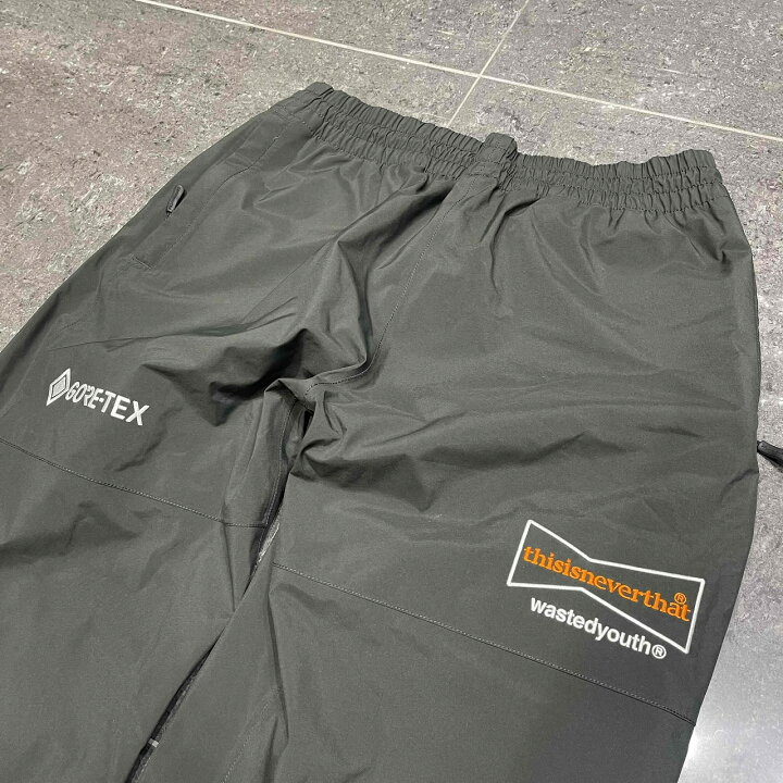 楽天市場】Wasted Youth thisisneverthat GORE-TEX PANTS Lサイズ ウェ 