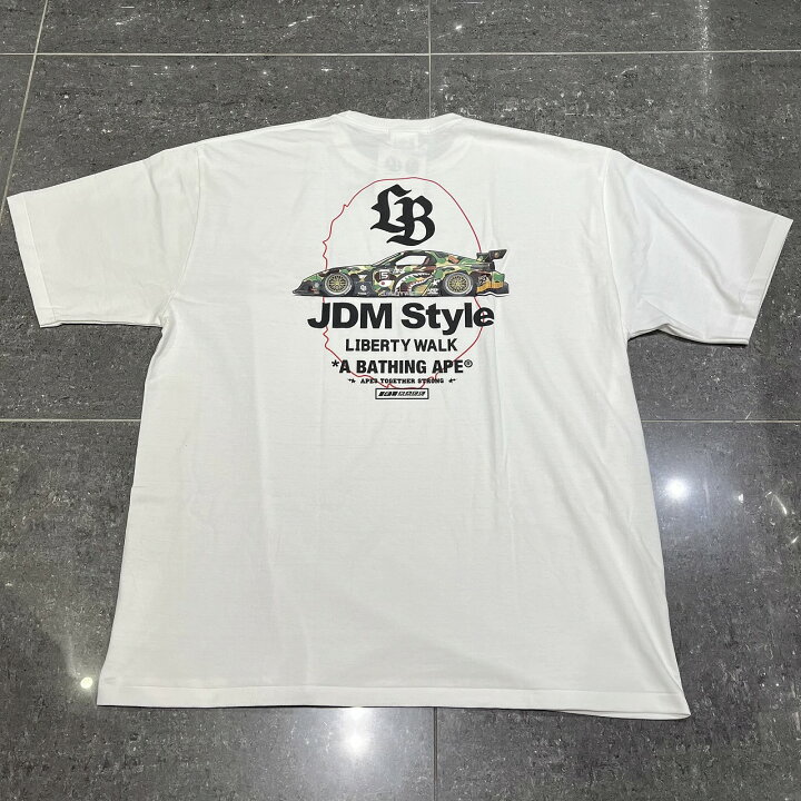 楽天市場】A BATHING APE 24aw LIBERTY WALK FD ABC CAMO TEE 3XL 