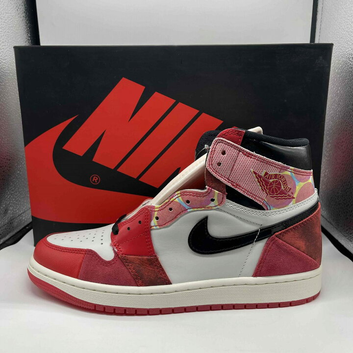 楽天市場】NIKE 2023 AIR JORDAN 1 HIGH OG SP SPIDER-MAN 27.5cm 