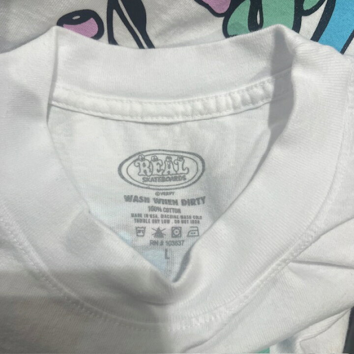 楽天市場】VERDY 25ss REAL SKATEBOARDS TEE Lサイズ ヴェルディ 