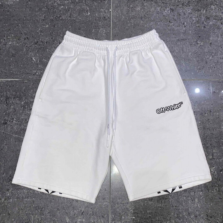 楽天市場】OFF-WHITE BACK LOGO ARROW PRINT SHORTS SIZE-XS 