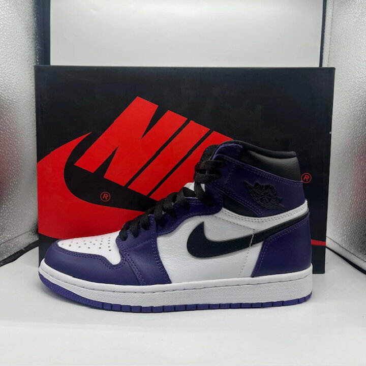 楽天市場】NIKE AIR JORDAN1 RETRO HIGH OG COURT PURPLE サイズ25.0cm