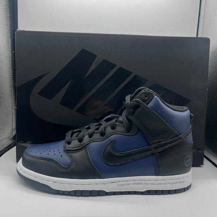 楽天市場】NIKE×FRAGMENT 2021 DUNK HIGH NAVY サイズ25.0cm DJ0383 