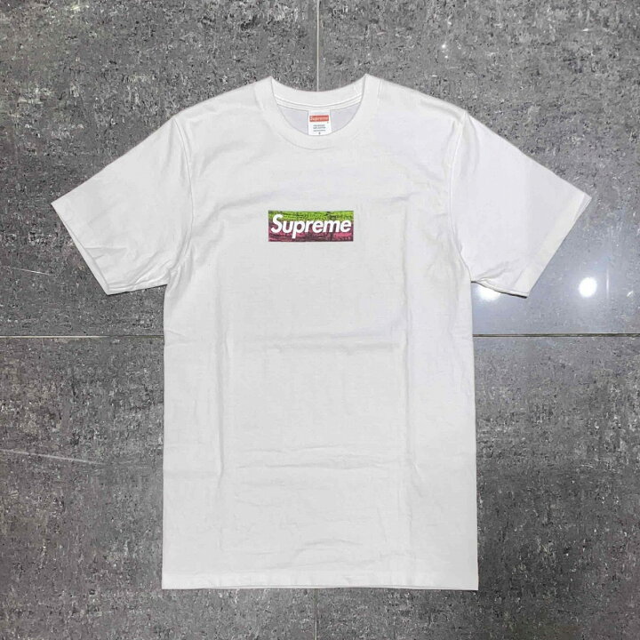 楽天市場】Supreme 25ss LA Fire Relief Box Logo Tee SIZE-S 