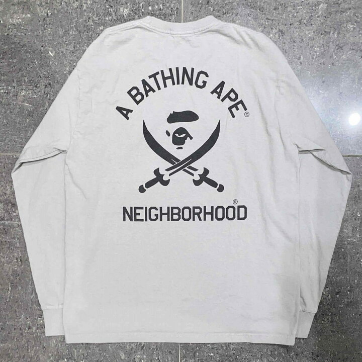 楽天市場】A BATHING APE 25ss NEIGHBORHOOD L/S TEE SIZE-L ア 