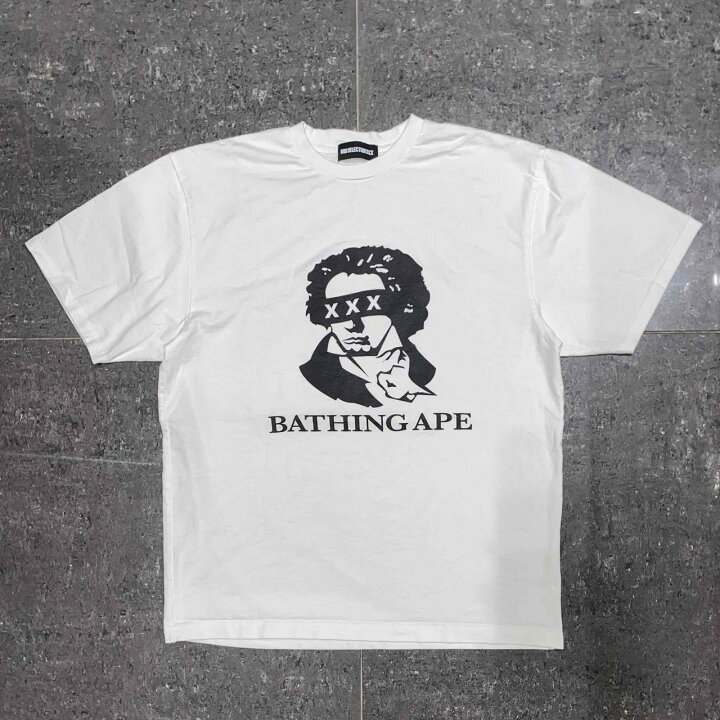 楽天市場】A BATHING APE 24ss GOD SELECTION XXX BEETHOVEN TEE SIZE 