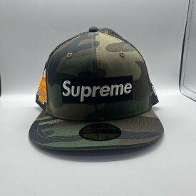 Supreme 24ss Box Logo Mesh Back New Era Cap (7-5/8 60.6cm) シュプリーム ボックスロゴ メッシュバック ニューエラキャップ 南堀江店【中古】