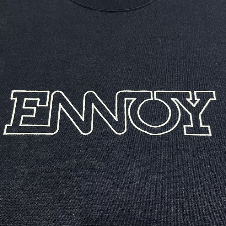 楽天市場】ENNOY 24ss ELECTRIC LOGO EMB TEE SIZE-XL エンノイ 半袖T 