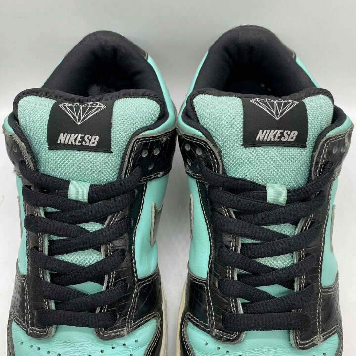 楽天市場】NIKE SB DUNK LOW PRO DIAMOND TIFFANY 27.0cm 2005年 
