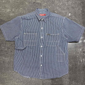 Supreme 25ss Loose Fit S/S Denim Painter Shirt Size-L シュプリーム ルーズフィットデニムペインター半袖シャツ 南堀江店【中古】