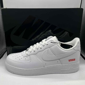Supreme x NIKE AIR FORCE 1 LOW WHITE 29.0cm CU9225-100 シュプリーム ナイキ エアフォース1ロー ホワイト スニーカー 南堀江店【中古】