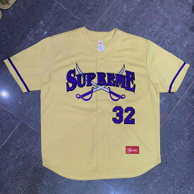 Supreme 25aw Swords Baseball Jersey Size-L シュプリーム ソードベースボールジャージ 半袖シャツ 南堀江店【中古】