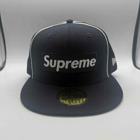 Supreme 17ss Box Logo Piping New Era Cap 59.6cm シュプリーム ボックスロゴパイピングニューエラキャップ 南堀江店【中古】