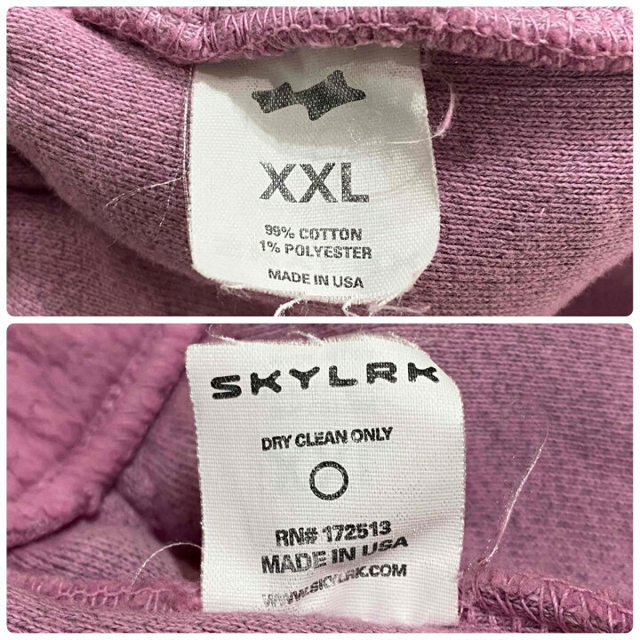 楽天市場】SKYLRK 2025 REVERSE SWEATS SIZE-XXL SLT028-8010 