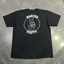 楽天市場】wasted youth tシャツ（カラーブラック）（Tシャツ 