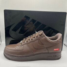 Supreme 23aw NIKE AIR FORCE 1 LOW SP BAROQUE BROWN 27.5cm CU9225-200 シュプリーム ナイキ エアフォースワンロー バロックブラウン スニーカー 南堀江店【中古】【未使用品】