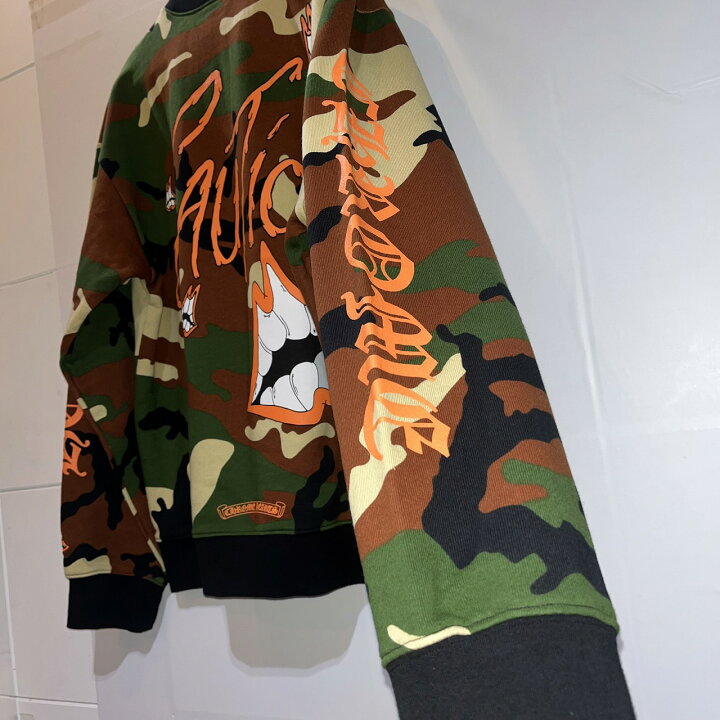 楽天市場】CHROME HEARTS 22ss MATTY BOY PPO CAUTION SWEATSHIRT XL 