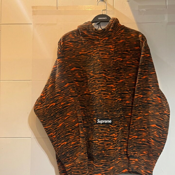 楽天市場】Supreme 21aw Polartec Hooded Sweatshirt Lサイズ  