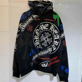 CHROME HEARTS STENCIL HOODIE Lサイズ クロムハーツ ステンシルフーディー パーカー 心斎橋店【中古】