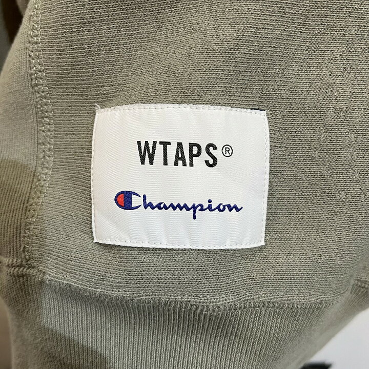 楽天市場】WTAPS CHAMPION ACADEMY/CREW NECK/COTTON. Mサイズ ダブル  