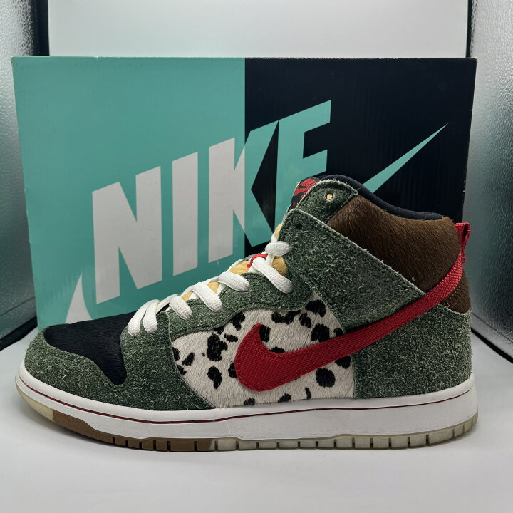 楽天市場】NIKE SB 19ss Dunk High Pro WALK THE DOG 27.5cm BQ6827 
