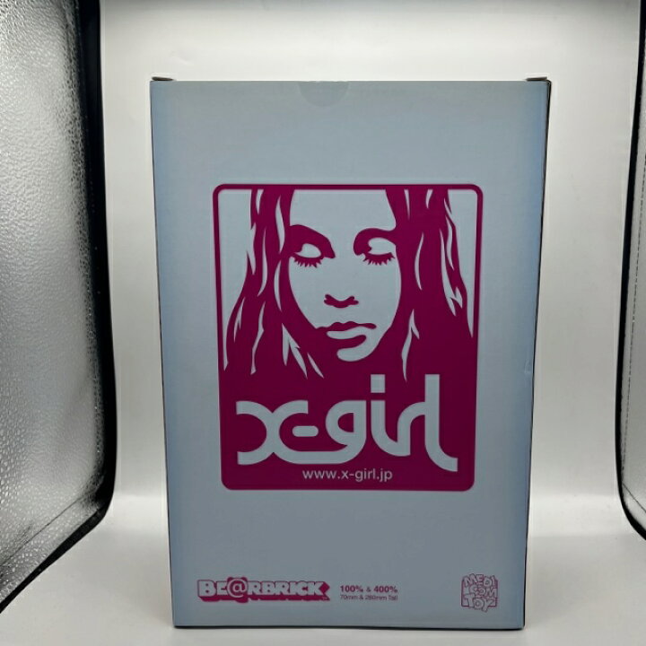 楽天市場】MEDICOM TOY BE@RBRICK 2019年 X-girl 100％ & 400 