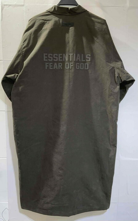 楽天市場】ESSENTIALS FEAR OF GOD 23ss LONG COAT Sサイズ 