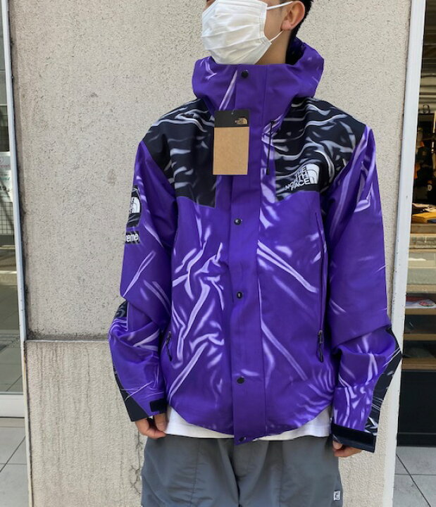 楽天市場】Supreme x THE NORTH FACE 23ss Printed Taped Seam Shell  