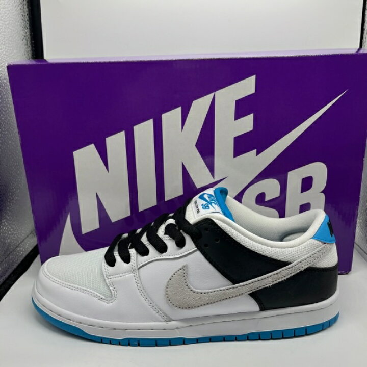 楽天市場】NIKE SB DUNK LOW PRO LASER BLUE 27.5cm BQ6817-101 ナイキ  