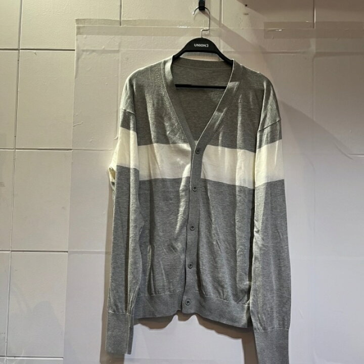 楽天市場】UNIFORM EXPERIMENT 22ss CHEST LINE KNIT CARDIGAN サイズ4 