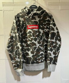 Supreme 12aw Box Logo Pullover Mサイズ シュプリーム ボックスロゴプルオーバー パーカー Hooded Sweatshirt フーデッドスウェットシャツ 南堀江店【中古】