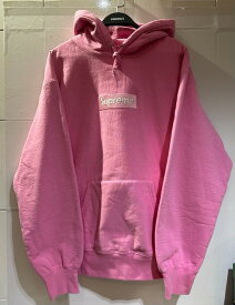 Supreme 21aw Box Logo Hooded Sweatshirt Lサイズ シュプリーム ボックスロゴフーデッドスウェットシャツ パーカー ピンク 南堀江店【中古】