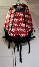 Supreme THE NORTH FACE 15aw By Any Means Base Camp Crimp Backpack シュプリーム×ザノースフェイス バイエニーミーンズベースキャンプバックパック リュック 南堀江店【中古】