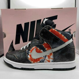 NIKE SB HUF DUNK HIGH PRO 27.0cm 305050-102 ナイキエスビー×ハフ ダンクハイプロ タイダイ スニーカー 南堀江店【中古】