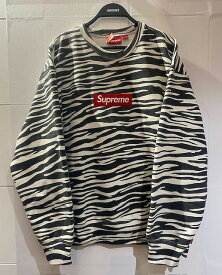 Supreme 22aw Box Logo Crewneck Sweatshirt Size-XL シュプリーム ボックスロゴクルーネックスウェットシャツ ゼブラ 南堀江店【中古】