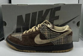 NIKE SB 2004年 DUNK LOW PRO SB TWEED 27.5cm 304292-223 ナイキエスビー ダンクロープロツイード ツウィードスニーカー 南堀江店【中古】