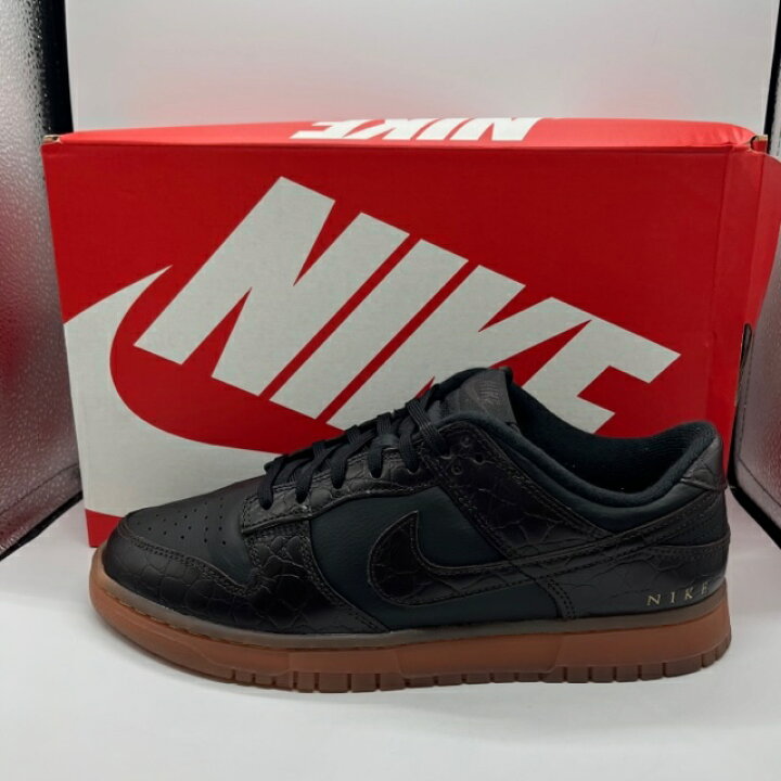 楽天市場】NIKE 22ss DUNK LOW VELVET BROWN AND BLACK 27cm DV1024 