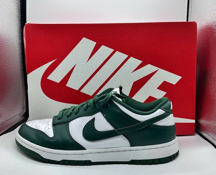 楽天市場】NIKE 21ss DUNK LOW RETRO TEAM GREEN 27.5cm DD1391-101 