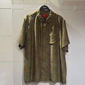 Supreme 22ss Leopard Silk S/S Shirt Size-XL シュプリーム レオパードシルク半袖シャツ 南堀江店【中古】