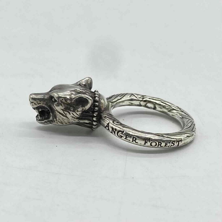 楽天市場】GUCCI ANGER FOREST WOLF HEAD RING 12号 グッチ アンガー 