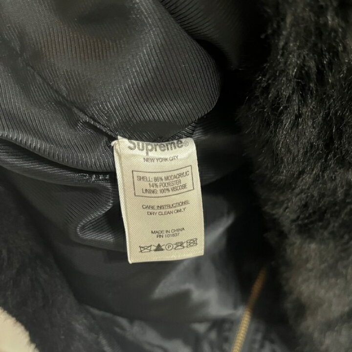 楽天市場】Supreme 17ss Faux Fur Bomber Jacket Lサイズ シュプリーム 