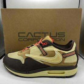 NIKE 22ss AIR MAX 1 CACT.US Brown 28.0cm DO9392-200 Travis Scott ナイキ エアマックス1 カクタスジャック ブラウン トラヴィス・スコット スニーカー 南堀江店【中古】