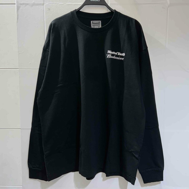 楽天市場】WASTED YOUTH 23ss Budweiser L/S T-SHIRT Size-XXL 