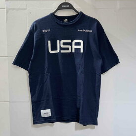 WTAPS 21ss NEW BALANCE ACADEMY SS TEE Sサイズ ダブルタップス×ニューバランス アカデミー半袖Tシャツ 南堀江店【中古】