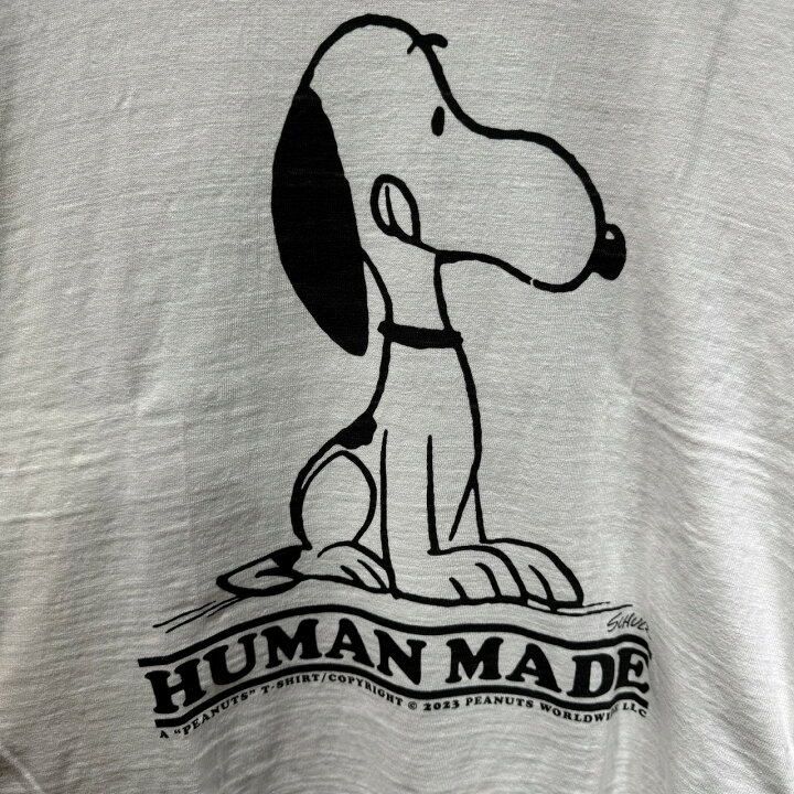 楽天市場】HUMAN MADE 23SS PEANUTS T-SHIRT #1 Lサイズ HM25TE023  