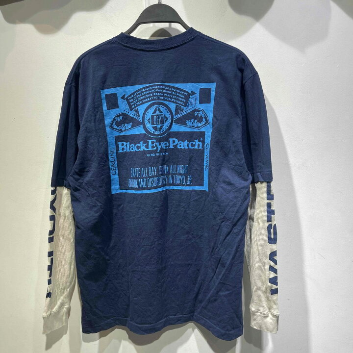 楽天市場】WASTED YOUTH THE BLACK EYE PATCH L/S TEE Mサイズ ウェイ 