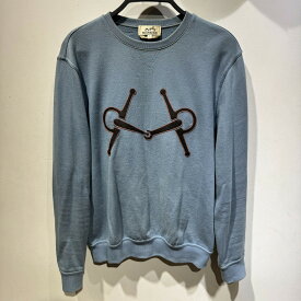 HERMES 2019 Horse-bit Crewneck Sサイズ エルメス ホースビット スウェット 心斎橋店【中古】