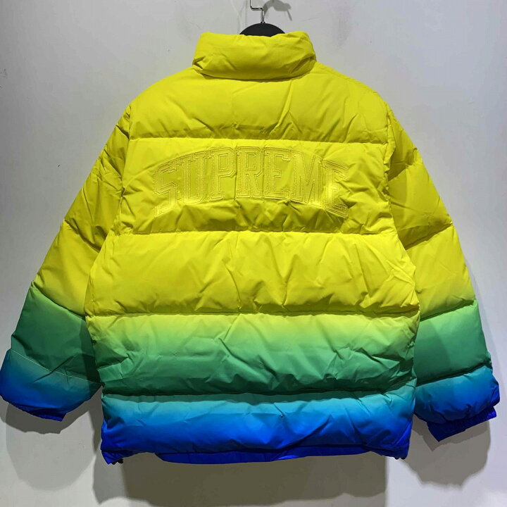 楽天市場】Supreme 18ss Gradient Puffer Jacket Mサイズ シュプリーム 