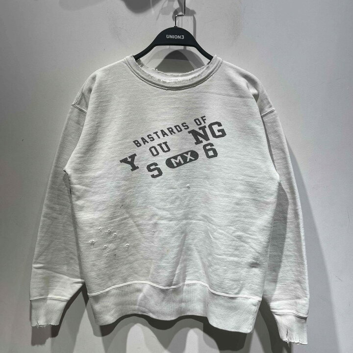 楽天市場】SAINT Mxxxxxx BerBerJin BJ_CREW NECK SWEAT / YOUNG / WHT 